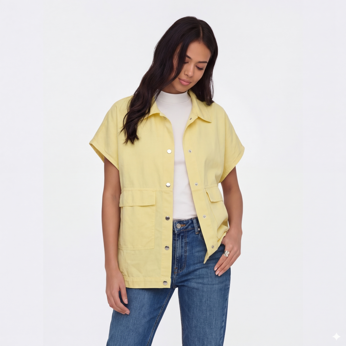 Gabardine Vest