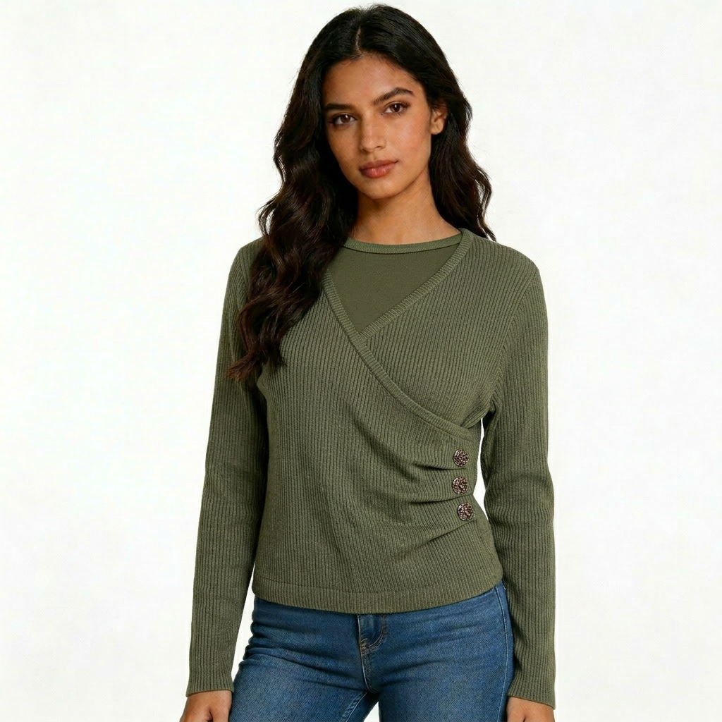 Ribbed Bodysuit