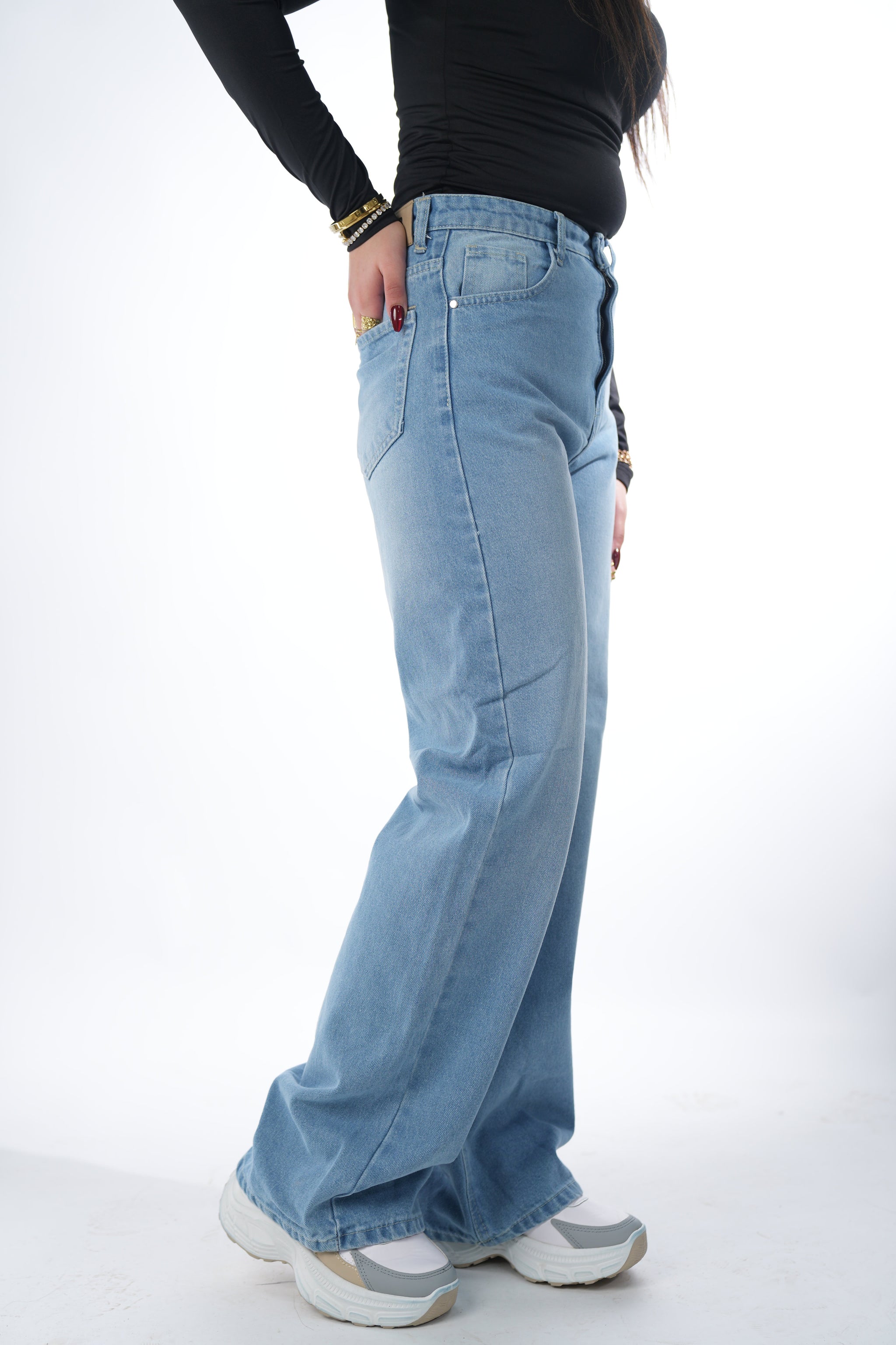 Ring-Belt Pants