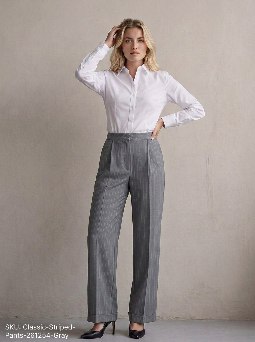 Classic Striped Pants