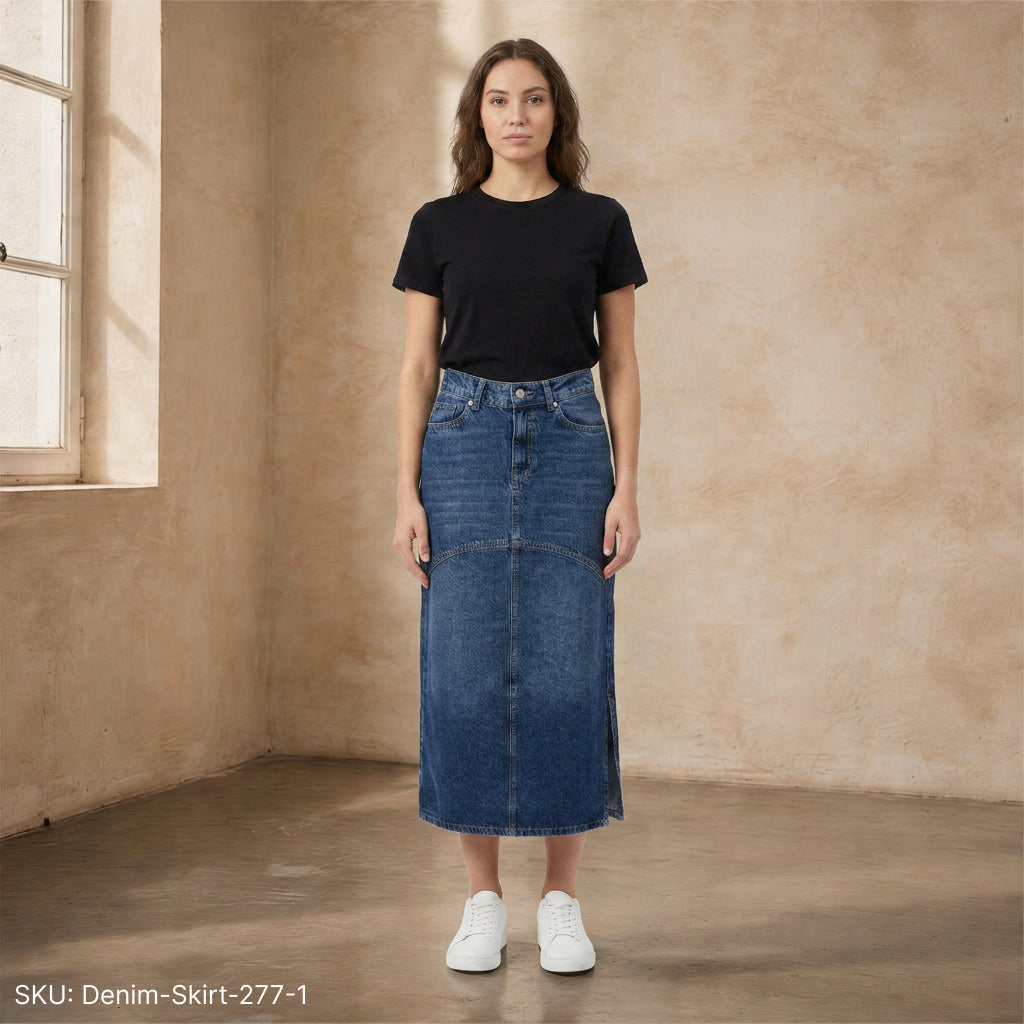 Denim Skirt