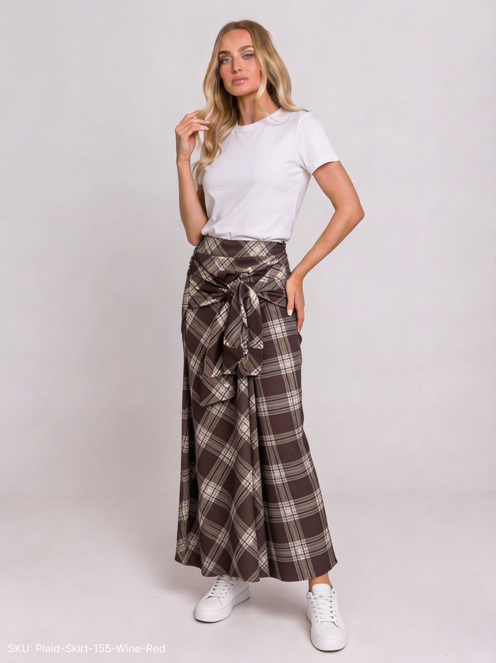 Plaid Skirt