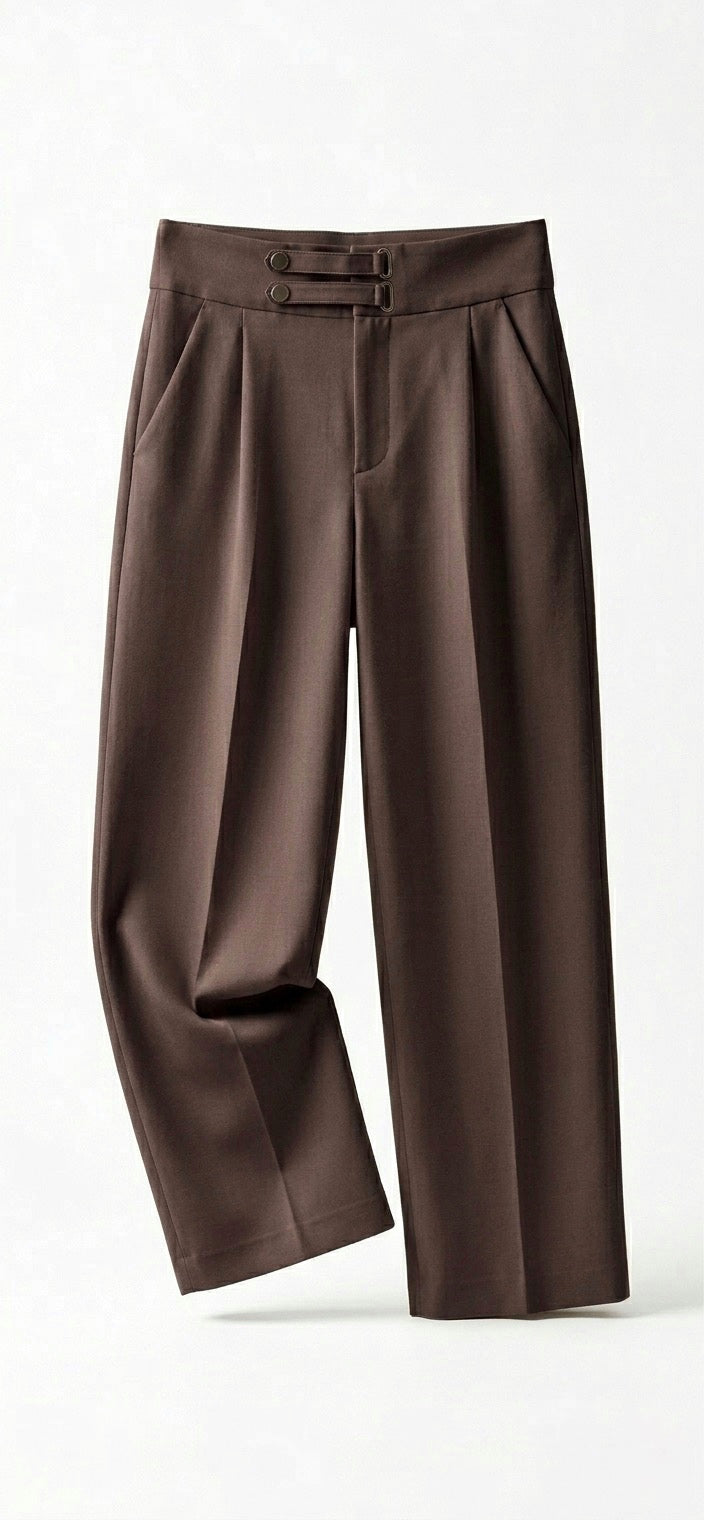 Ring-Belt Pants