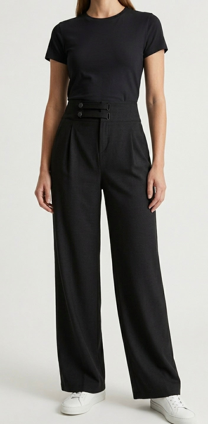 Ring-Belt Pants