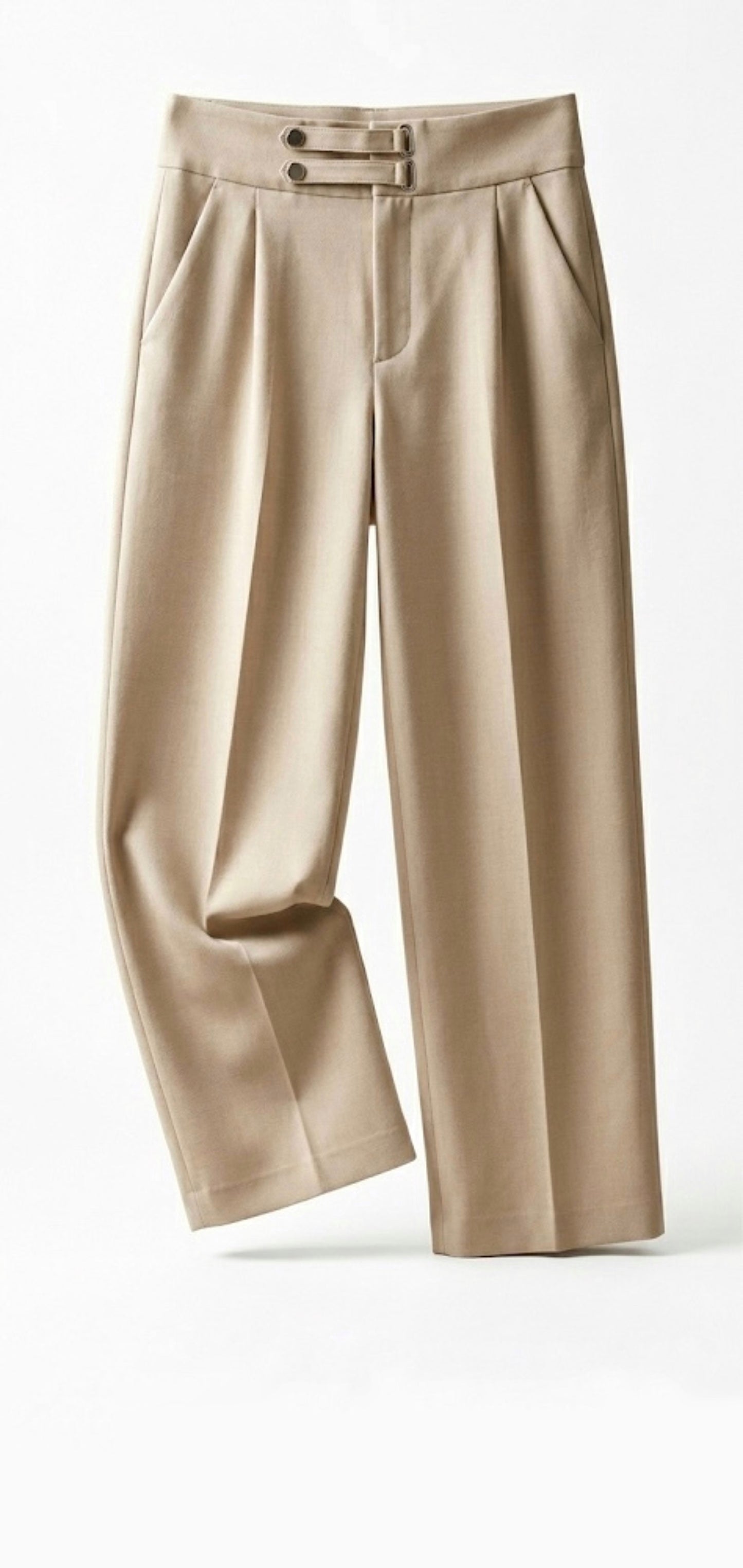 Ring-Belt Pants