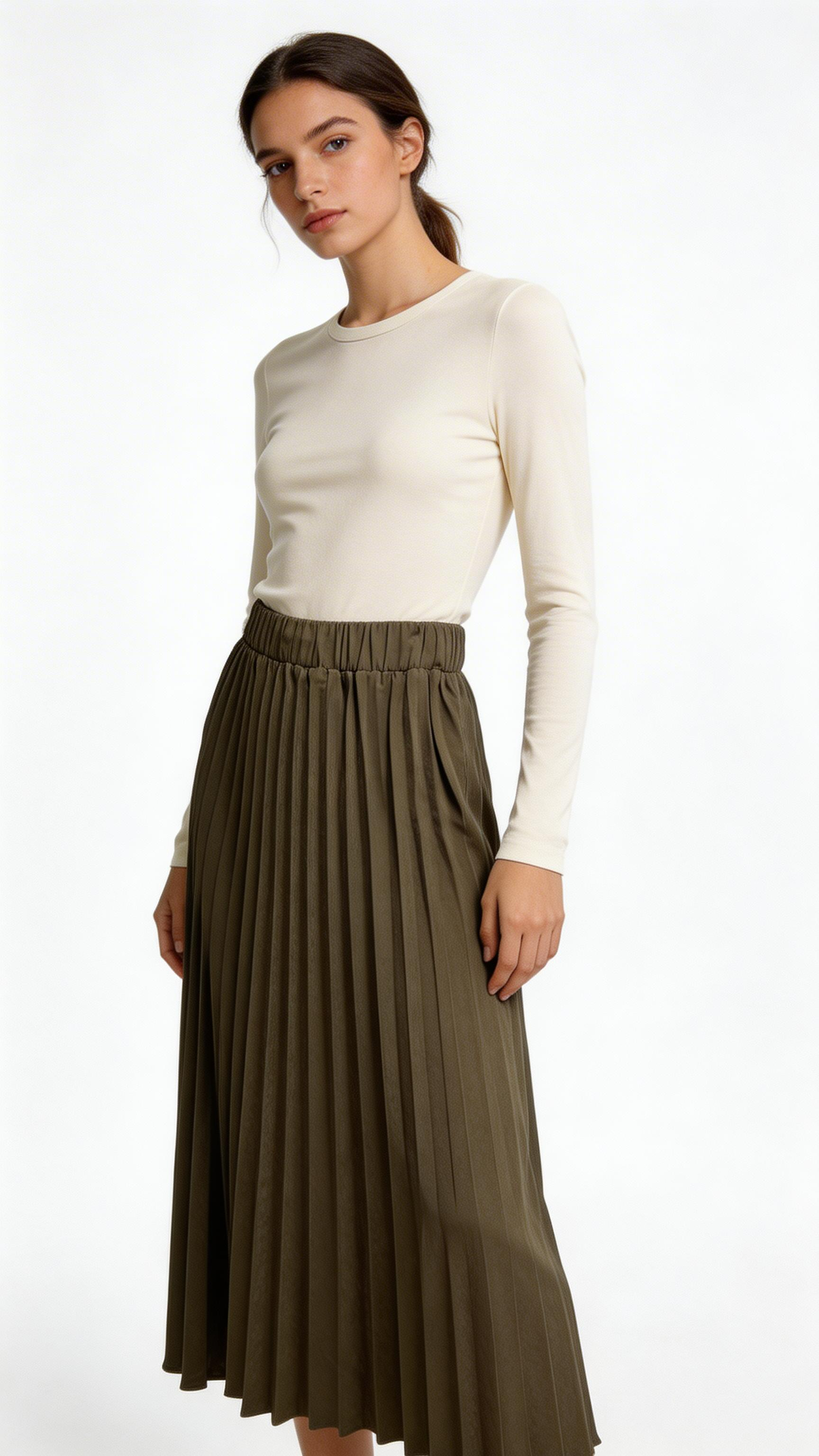 Pleated Skirt