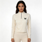 Zipper Collar T-Shirt
