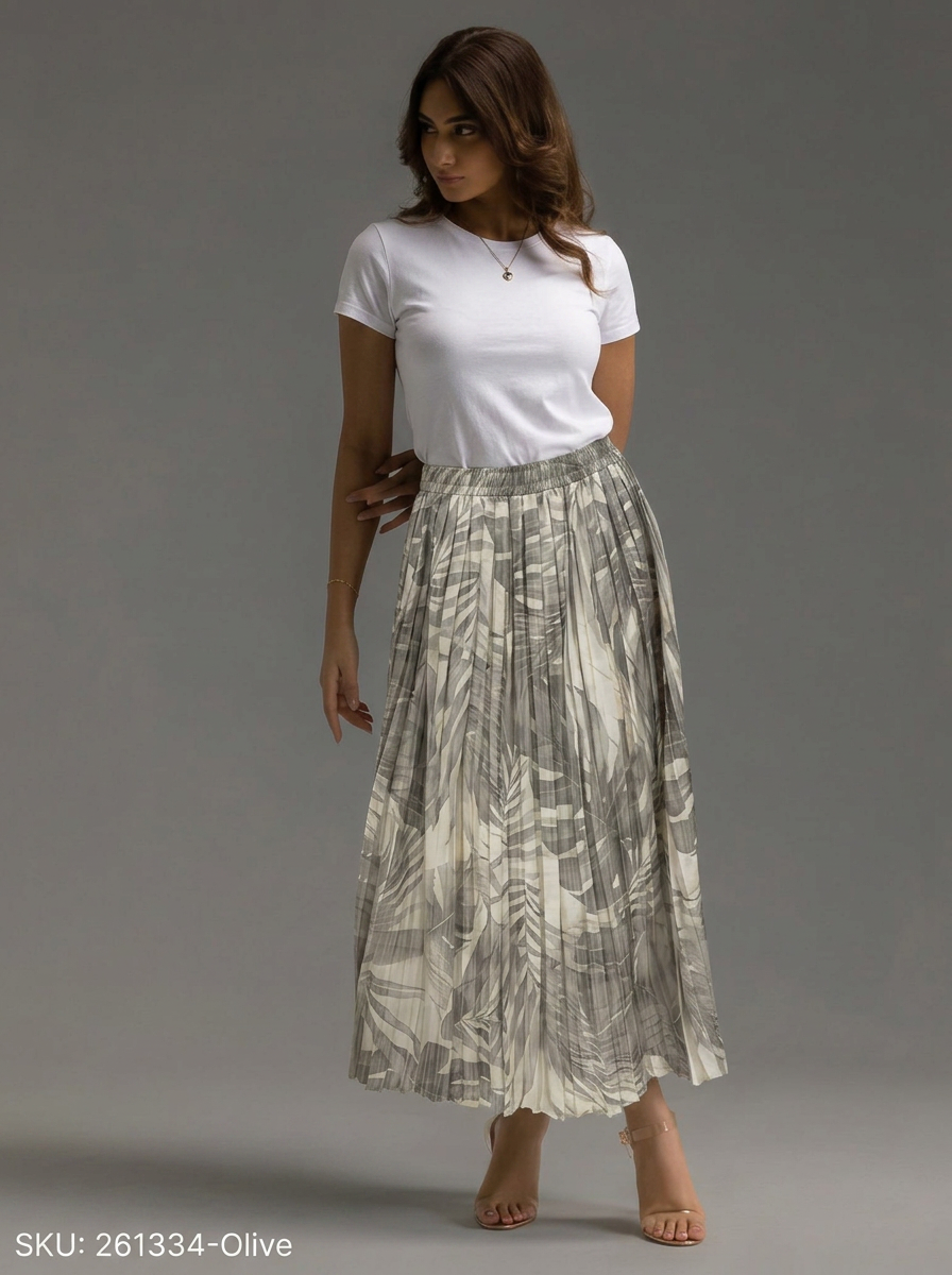Pleated Skirt