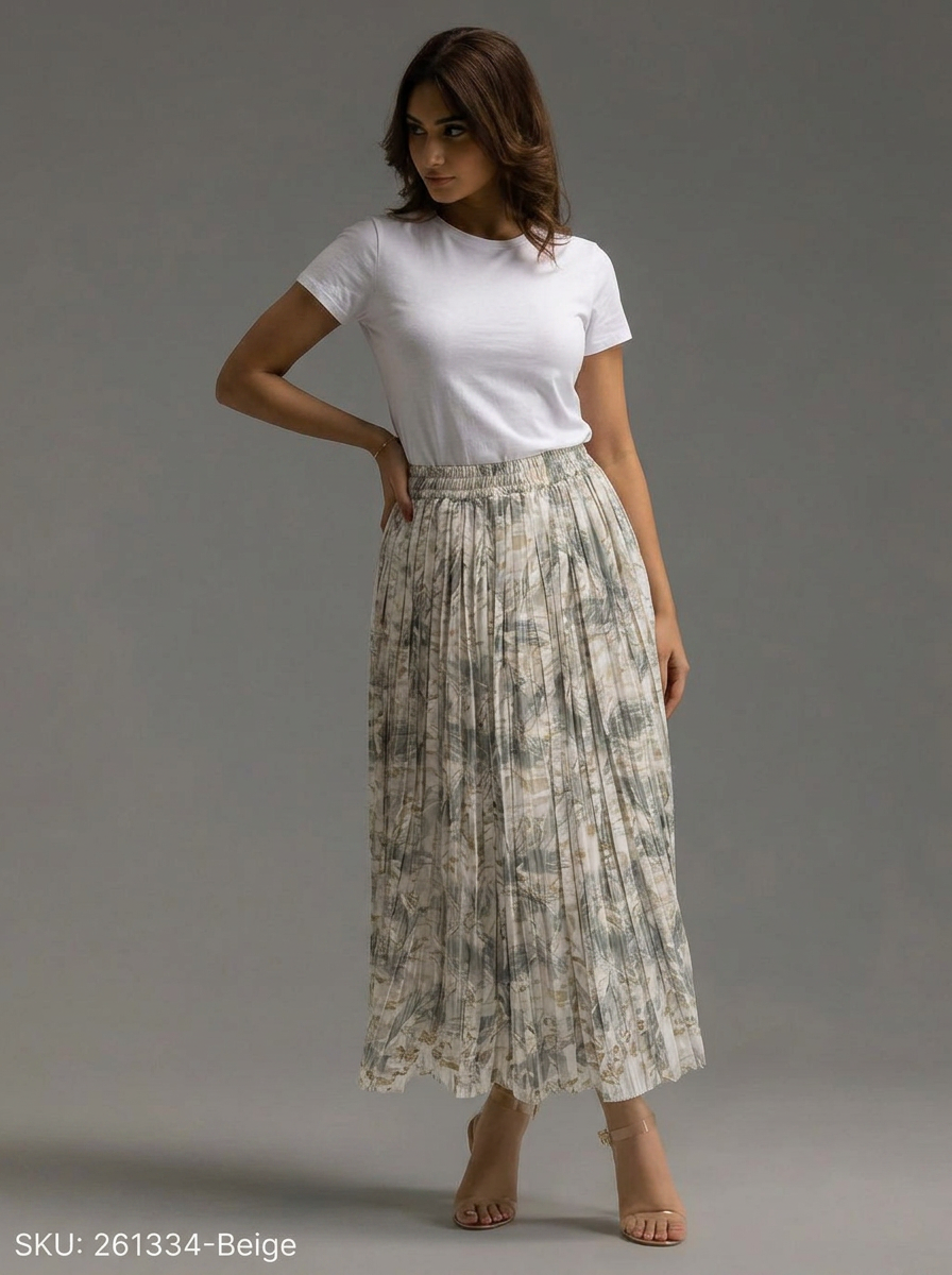Pleated Skirt