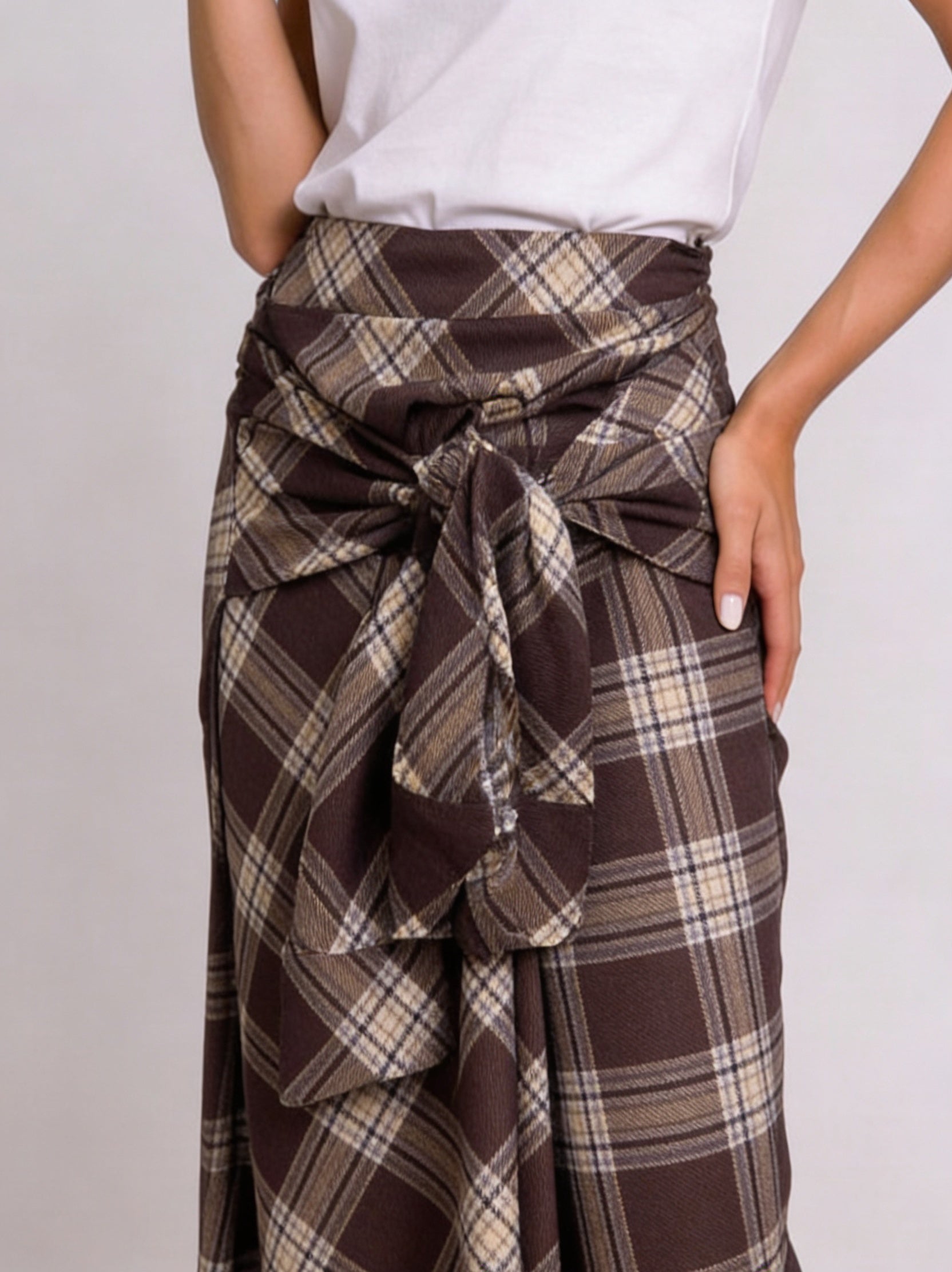 Plaid Skirt